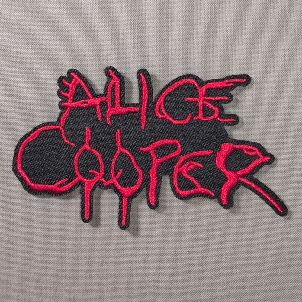 Alice Cooper Rock Band Iron On Patch | Rock Music Patch